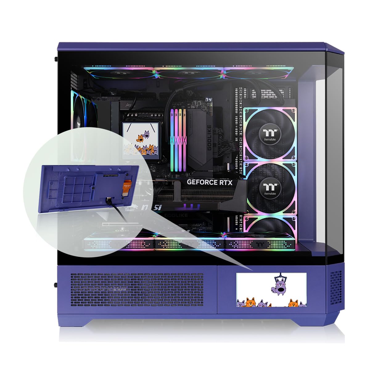 プレストーマンページ Amazon.com: Thermaltake View 600 TG 6.0 Inch LCD Screen Panel Kit